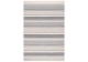 Boardwalk Grey Stripe Multi Colour Eco Friendly Indoor/Outdoor Rug