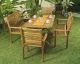 Napoli 6 Seater Bench Wooden Garden Furniture
