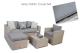 Additional Cushion Cover Set - Grey (Suitable for BHM-6PC-C)