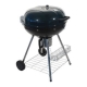 56cm Diameter Free Standing Kettle Charcoal Barbecue 84cm high - Black - Master Cook