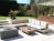 Brighton 6PC Corner Sofa Outdoor Rattan Set - LH & RH  Whitewash Grey - Inc. Oatmeal & Grey Cushion Covers
