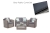 Additional Cushion Cover Set - Grey (Suitable for CHS)