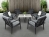 Ex-Display - Grand Edenbridge Aluminium 8PC Garden Outdoor Sofa Set - Charcoal Grey