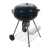 56cm Diameter Free Standing Kettle Charcoal Barbecue 84cm high - Black - Master Cook