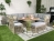 Nottingham 7PC Corner Dining with 2 Armless chairs - Natural Rope
