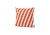 B-Cushion Oblique Stripe Orange