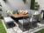 Nottingham 7PC Corner Dining with 2 Armless chairs - Grey Rope