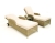 Winchester 3 pc Rattan Sunlounger Set with Arms
