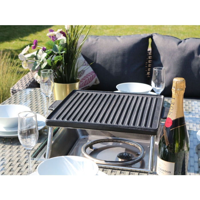 Square Grill for Square Fire Pit Tables