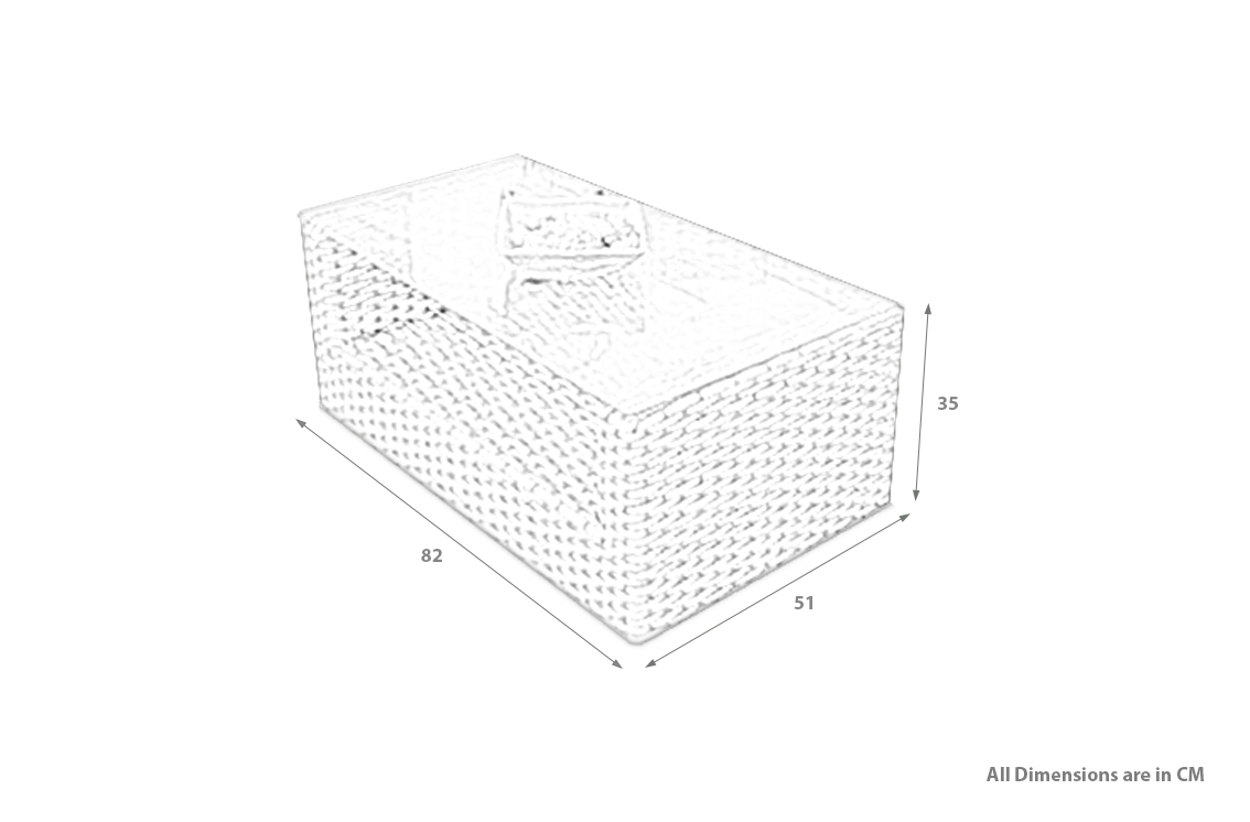 PRODUCT DIMENSIONS_RECTANGULAR COFFEE TABLE